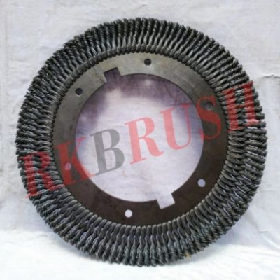 Twisted Knot Wheel Brush